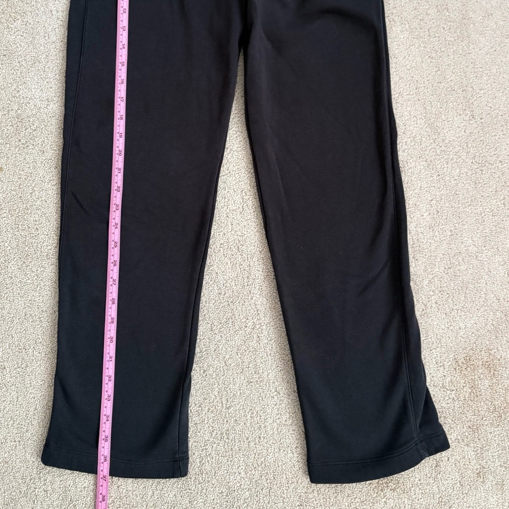 Nike Kids Black Joggers with White Logo